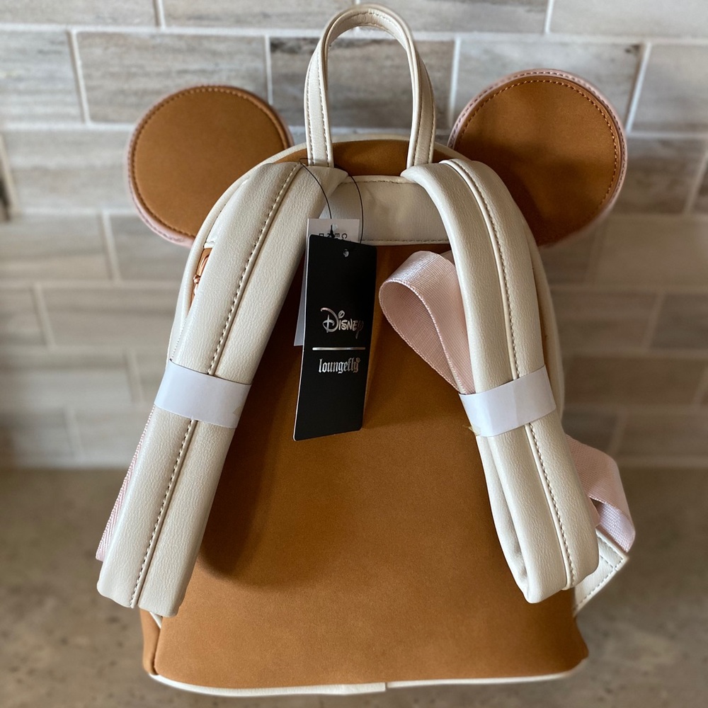 Disney Loungefly Minnie Mouse Fall Floral Backpack - Picture 7 of 7